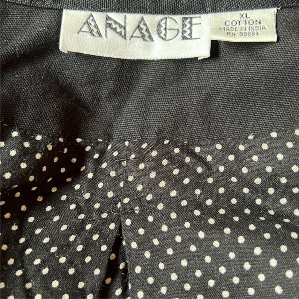 Anage Black Jacket with Colorful golf Embroidery - Picture 2 of 6